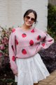 FINAL SALE - Berry Bliss Blush Knit Sweater