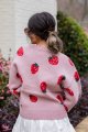 FINAL SALE - Berry Bliss Blush Knit Sweater