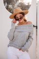 FINAL SALE - Daydream Heather Grey Turtleneck Sweater