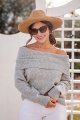 FINAL SALE - Daydream Heather Grey Turtleneck Sweater