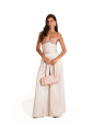 Meredith | Flamingo Flora/Brushed Gold | Sml