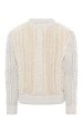 Talus Knit Pullover in Ivory Cashmere & Shearling