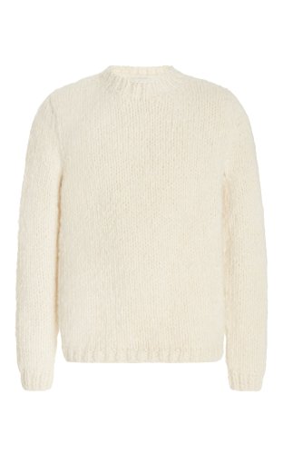 Lawrence Knit Sweater in Ivory Welfat  M
