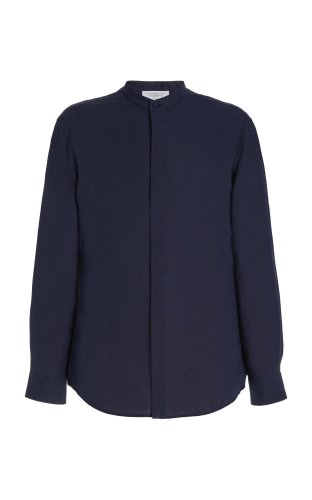 Ollie Shirt in Dark Navy Linen