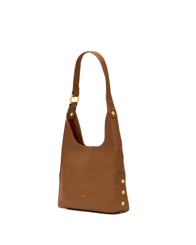 Tim | Mahogany Pebble/Brushed Gold | Med